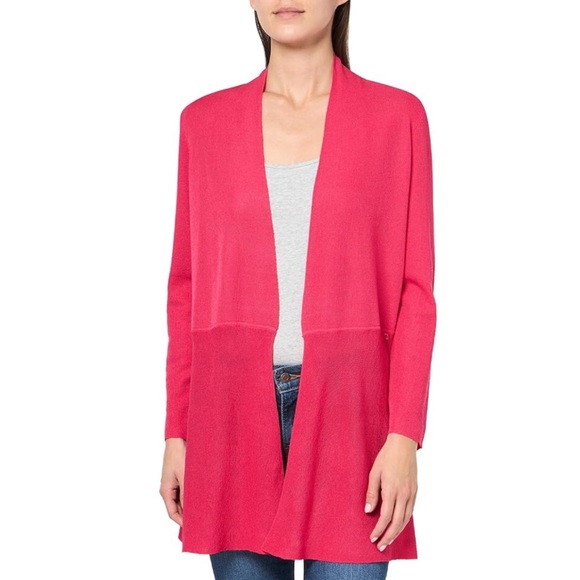 Anne Klein Women’s Monteray Open-Front Cardigan in Pink, Plus Size 3X, NEW - Picture 1 of 6